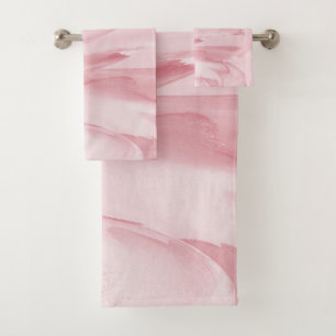 Precious Pink Bath Towel Set