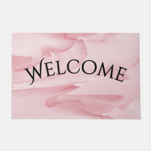 Precious Pink Welcome Doormat