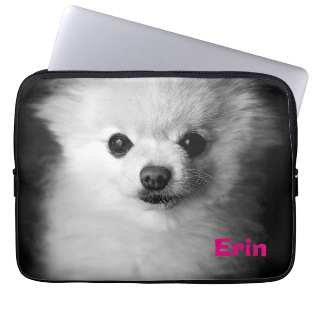 Precious Pomeranian Laptop Sleeve (Front)