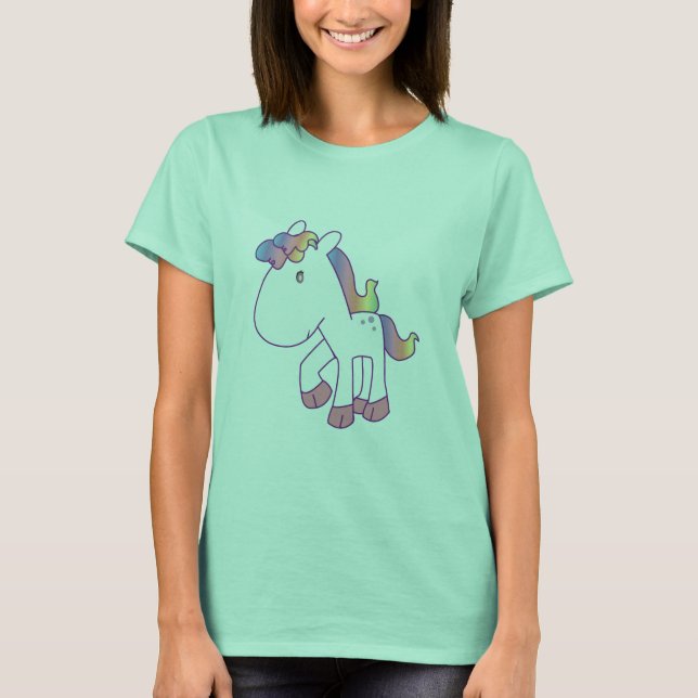 Precious Rainbow Pony T-Shirt (Front)