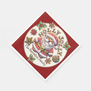 Precious Santa Napkin