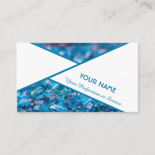 Precious sapphire gems business card