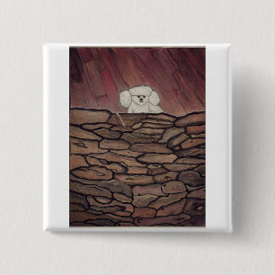 Precious Silence of the 15 Cm Square Badge