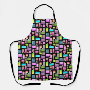 Precious stones and mother of pearl  apron