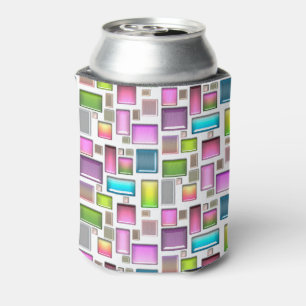 Precious stones and mother of pearl can cooler