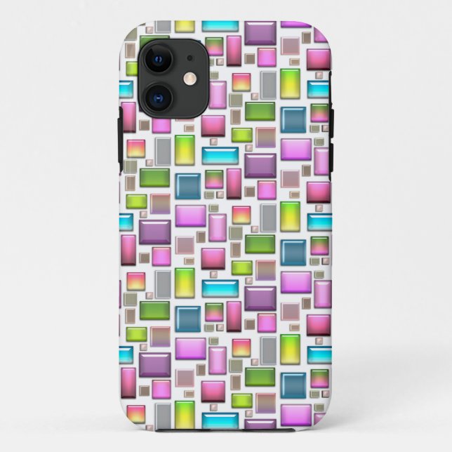 Precious stones and mother of pearl  Case-Mate iPhone case (Back)