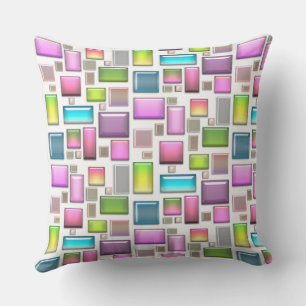 Precious stones and mother of pearl  cushion