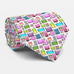 Precious stones and mother of pearl tie
