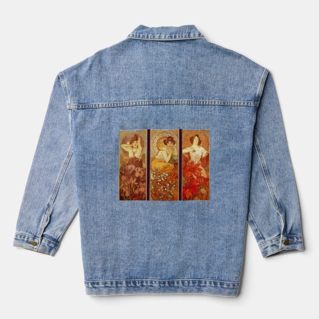 Precious Stones, MUCHA Denim Jacket (Back)