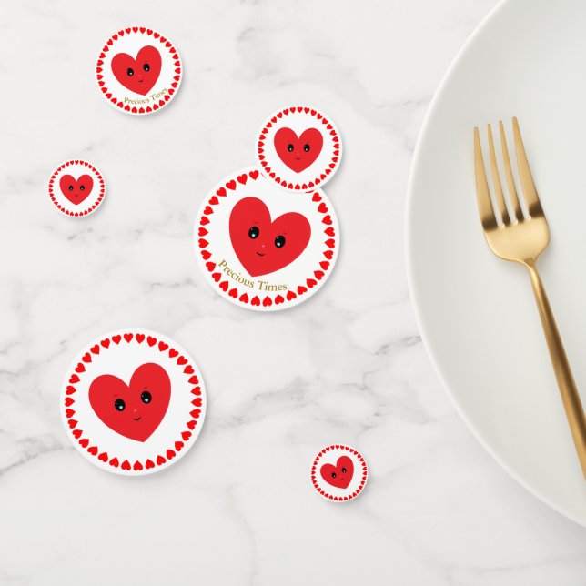 Precious Times Heart Confetti (Group)