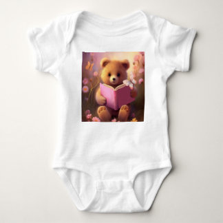 PRECIOUS TIMES TEDDY BEAR BABY BODYSUIT