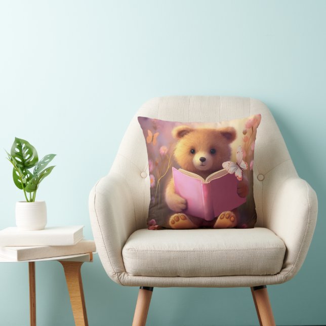 PRECIOUS TIMES TEDDY BEAR CUSHION (Chair)