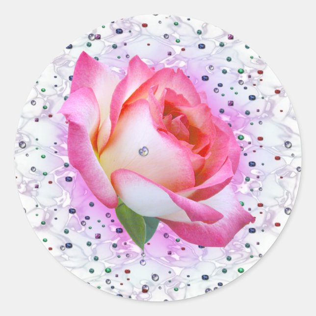 Precious Valentine Rose, stickers (Front)