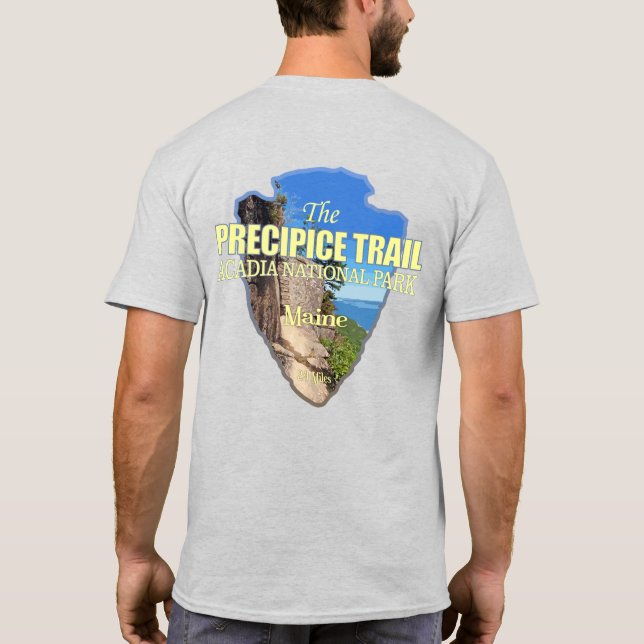 Precipice Trail (arrowhead) T-Shirt (Back)