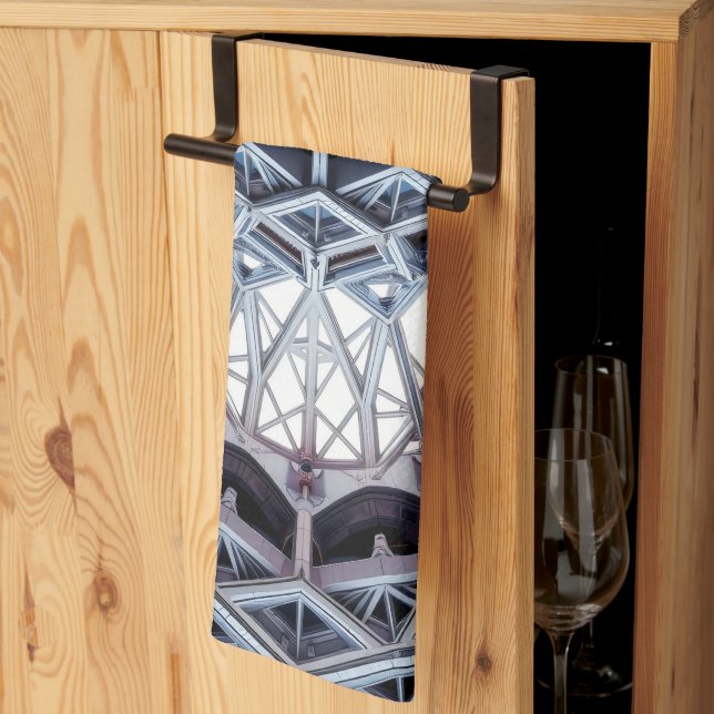 precise architectural details tea towel (Thirds Fold)