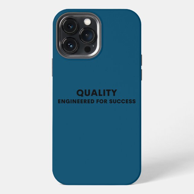 Precision and Accuracy: A Professional Quality iPhone Case (Back)