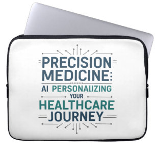 Precision Medicine – AI Personalising Healthcare Laptop Sleeve