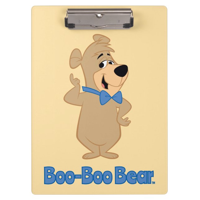 Precocious Boo-Boo Bear Clipboard (Front)