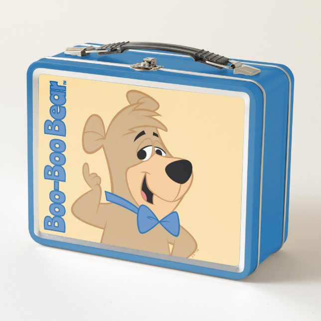 Precocious Boo-Boo Bear Metal Lunch Box (Front)