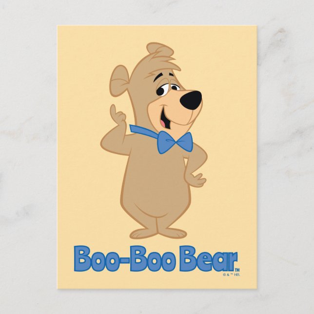 Precocious Boo-Boo Bear Postcard (Front)