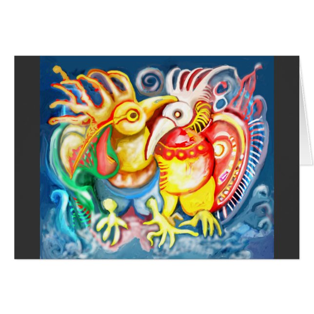 Precolumbian birds (Front Horizontal)