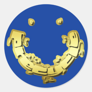 Precycle Sticker in Gold Leaf Lettering