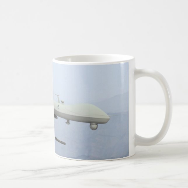 PREDATOR DRONE FIRING COFFEE MUG (Right)