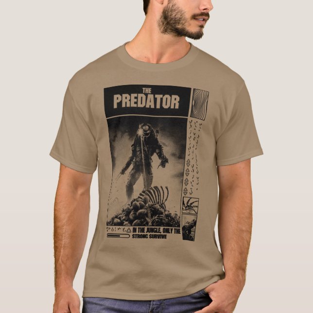 Predator friends friends T-Shirt (Front)