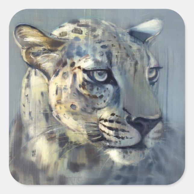 Predator II Square Sticker (Front)