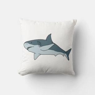 Predatory shark cushion