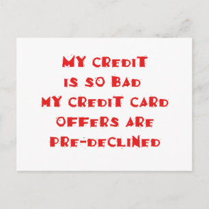 Predeclined Postcard