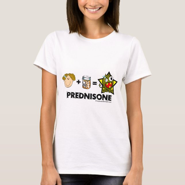 Prednisone Monster T-Shirt (Front)