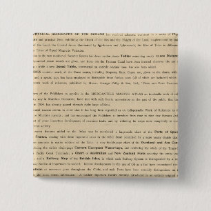 Preface New mercantile marine atlas 15 Cm Square Badge
