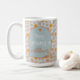 Pregancy Mummy-to-be Mug Boho Wildflower