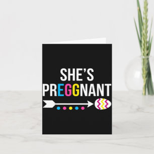 Preggnant Dad to Be Baby Announcement Easter Day