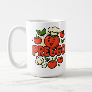 Preggo Sauce Costume Pregnancy Announcement Coffee Mug