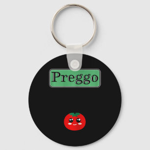 Preggo Sauce Funny Maternity Halloween Costume Tom Key Ring