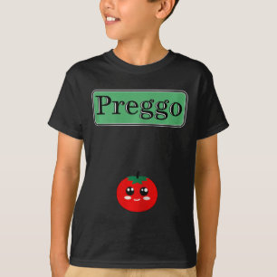 Preggo Sauce Funny Maternity Halloween Costume Tom T-Shirt