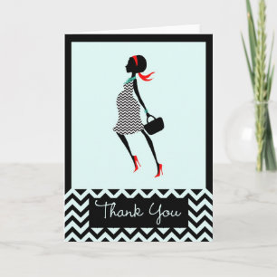 Preggo Thank You Card