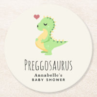 Preggosaurus Cute Dinosaur Baby Shower