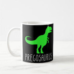 Preggosaurus Pregnancy Announcement Pregosaurus Coffee Mug