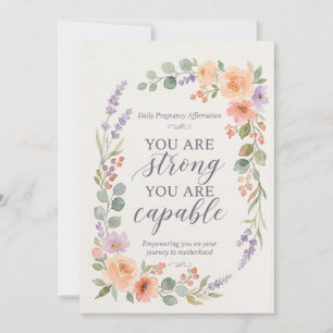 Pregnancy Affirmation Cards Mum To Be Gift Set