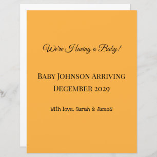 pregnancy announcement!