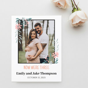 Pregnancy Announcement Baby Card