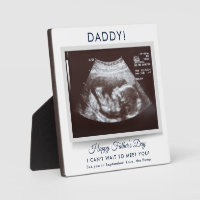 Pregnancy Announcement Baby Scan Fathers Day