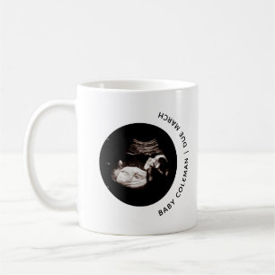 Pregnancy Announcement Baby Sonogram Photo Coffee Mug