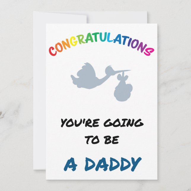 Pregnancy Announcement Card (Front)