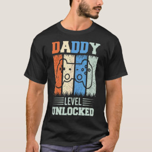 Pregnancy Announcement Dad Level Unlocked Soon To  T-Shirt