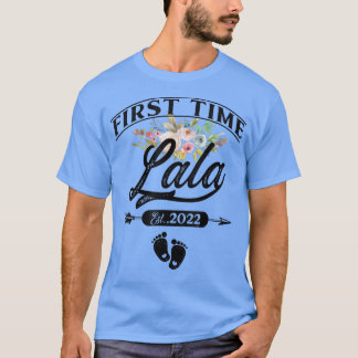 Pregnancy Announcement First Time lala Est T-Shirt