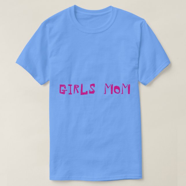 Pregnancy Announcement Girls Mum T-Shirt (Design Front)